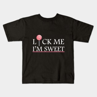 candy sweet lolly pop t shirt top design Kids T-Shirt